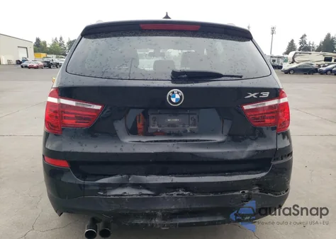 2016 BMW X3 xDrive28I z USA, uszkodzony, nr VIN 5UXWX9C54G0D71627
